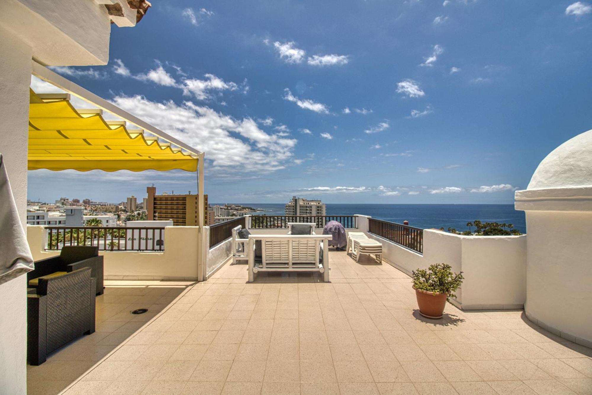 Апартаменти Penthouse Sea View Jacuzzy Terrace & Pool Плайя-Фаньябе Екстер'єр фото