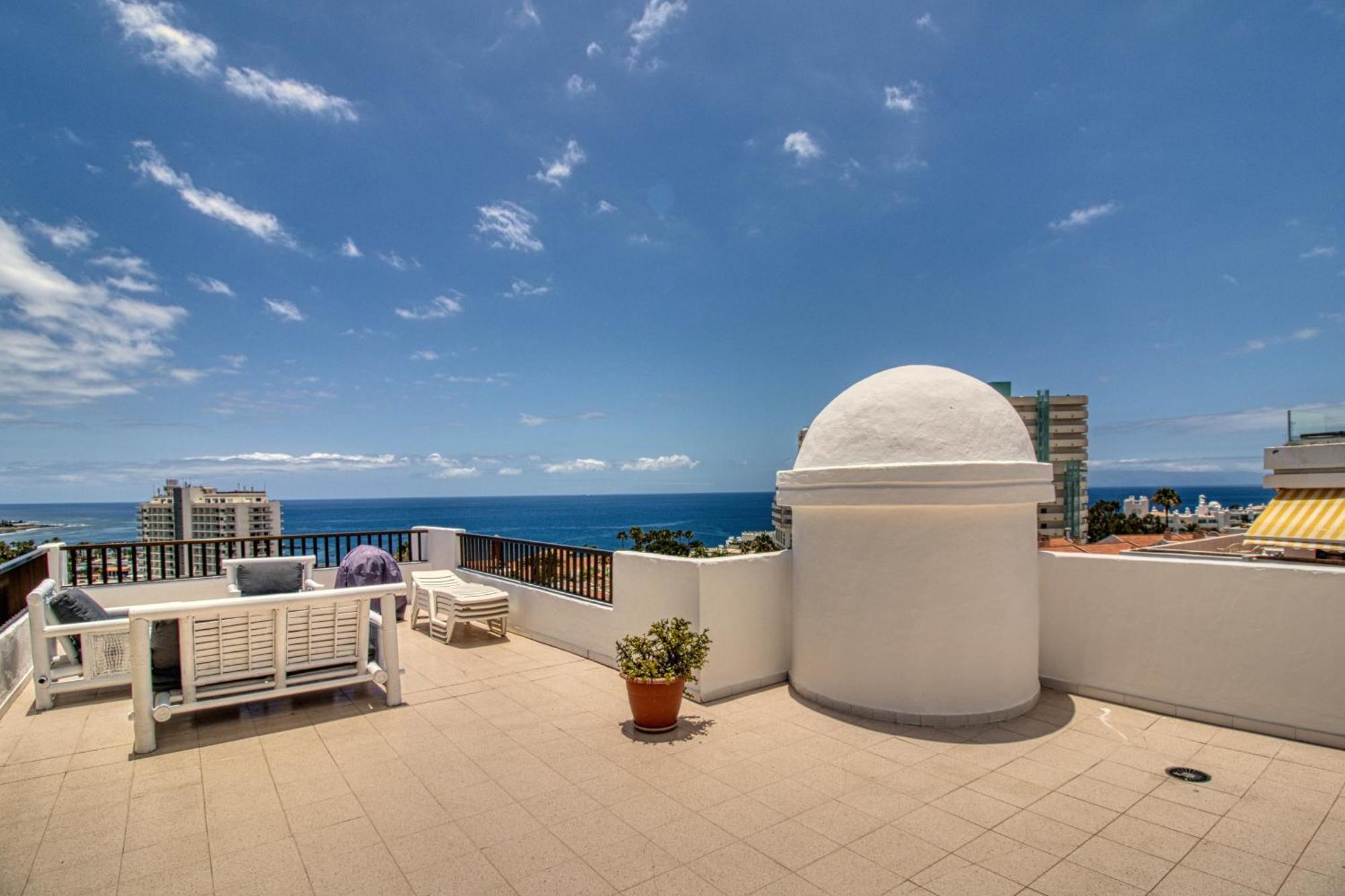 Апартаменти Penthouse Sea View Jacuzzy Terrace & Pool Плайя-Фаньябе Екстер'єр фото